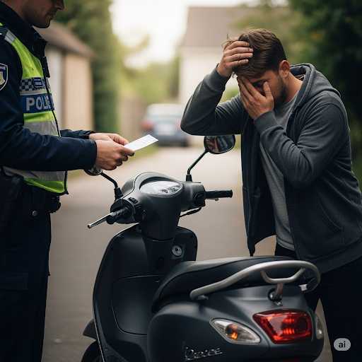 Boete voor scooter rijden zonder rijbewijs wat zijn de gevolgen