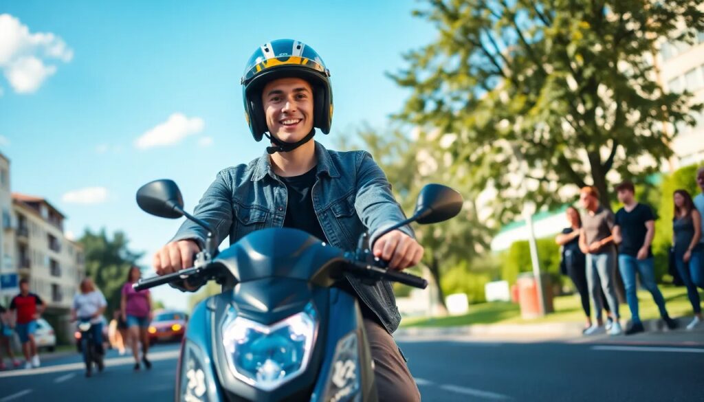 Mag je scooter rijden met rijbewijs B?