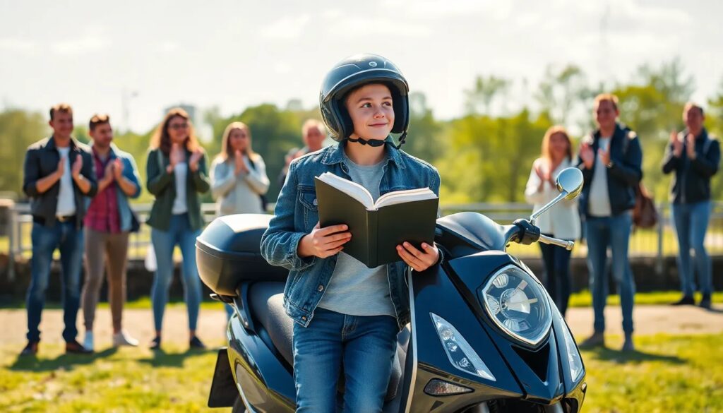 Vanaf hoe oud mag je scooter theorie halen?